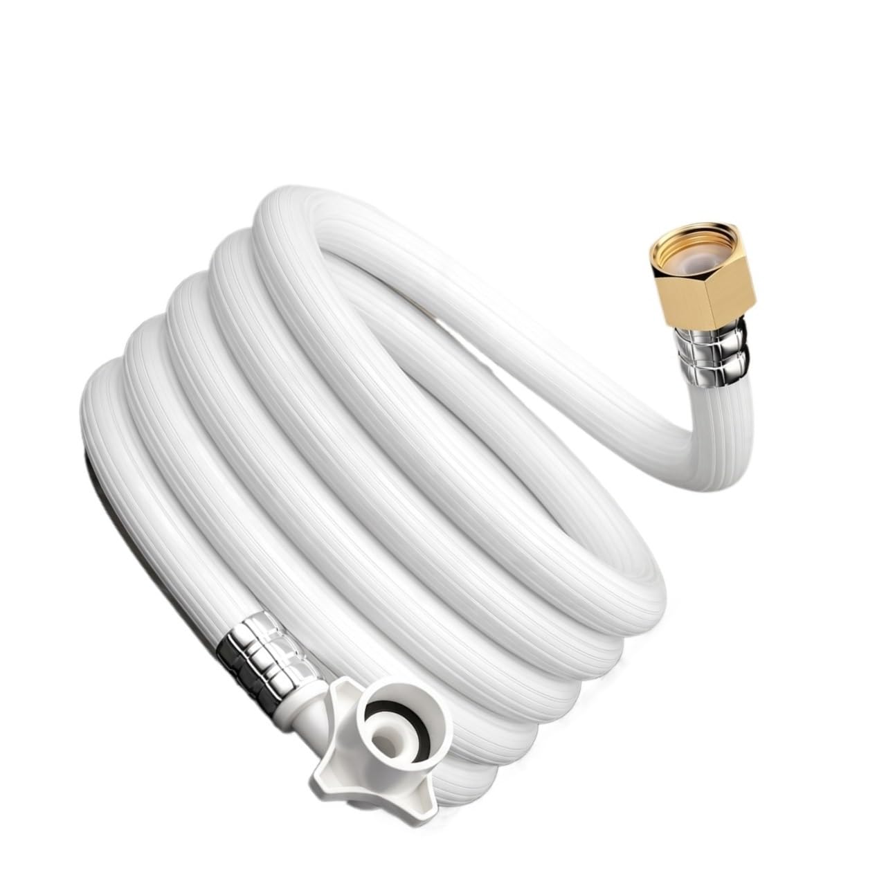 Manguera De Entrada De Agua For Lavadora, Conector De Latón Universal | 1.5M