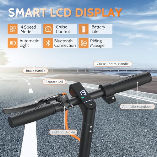 Electric Scooter for Adults, Folding E Scooter with