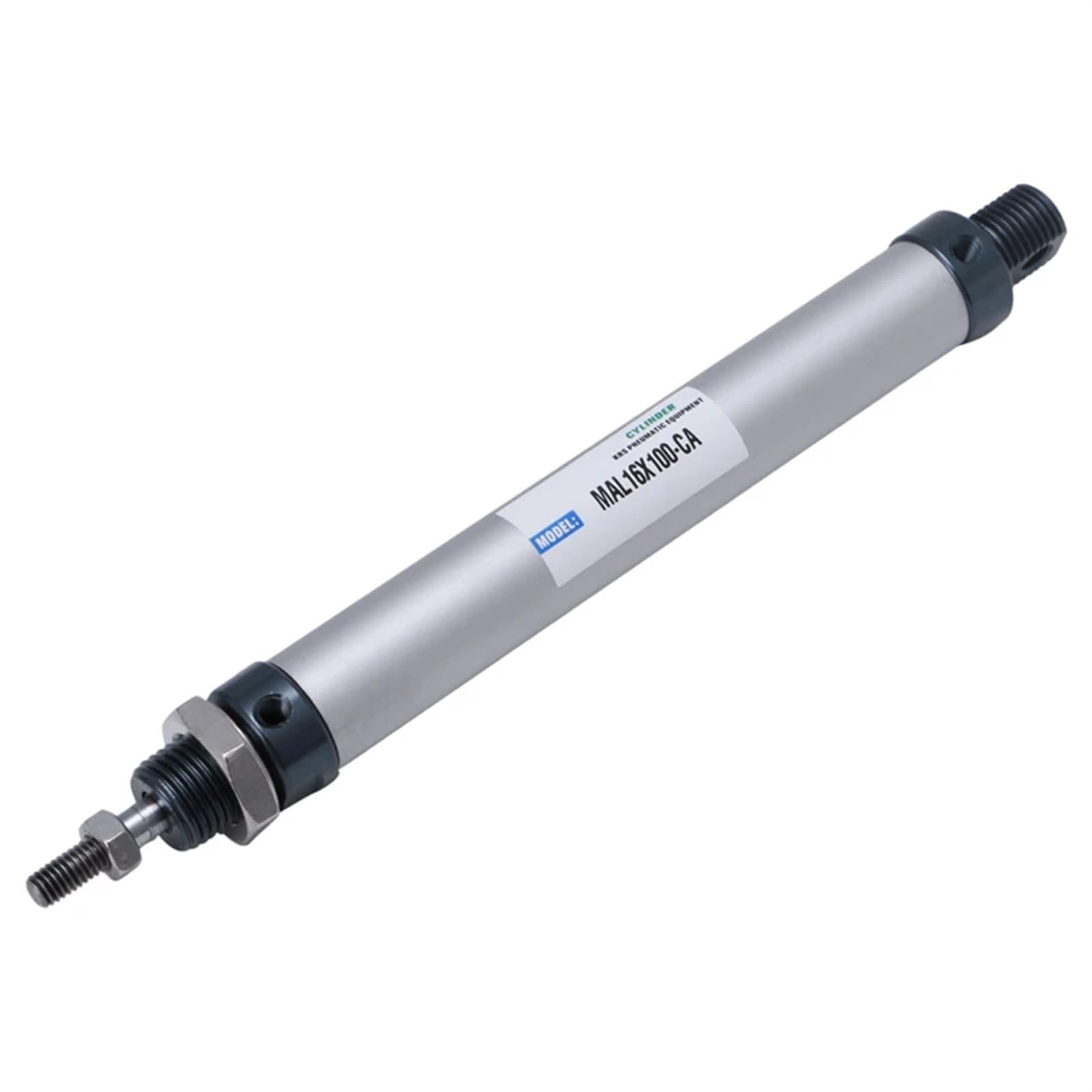M6CF MAL 16mm 50/100/150/200mm Single Rod Double Acting Pneumatic Air Cylinder(MAL16-100-CA)