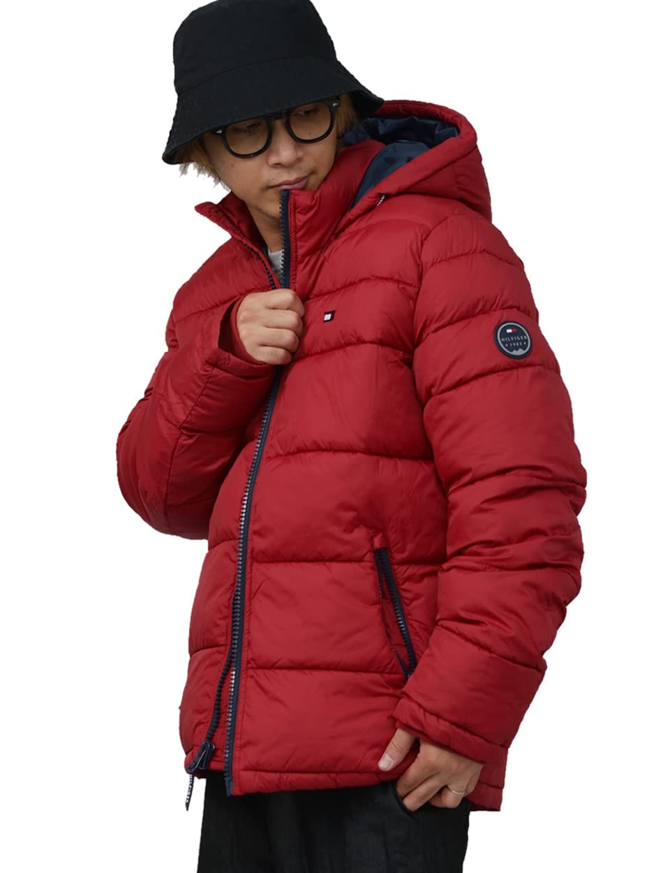 Amazon | [トミーヒルフィガー] 中綿 ダウンジャケット フード