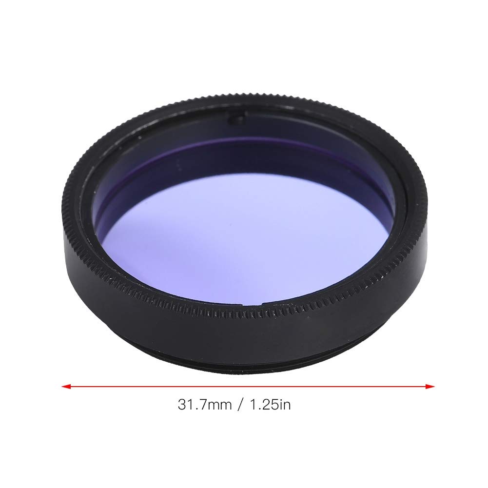 Moon Filter 1.25 Inch Sky Glow & Moon Filter for Telescope Eyepiece Cuts Light Pollution