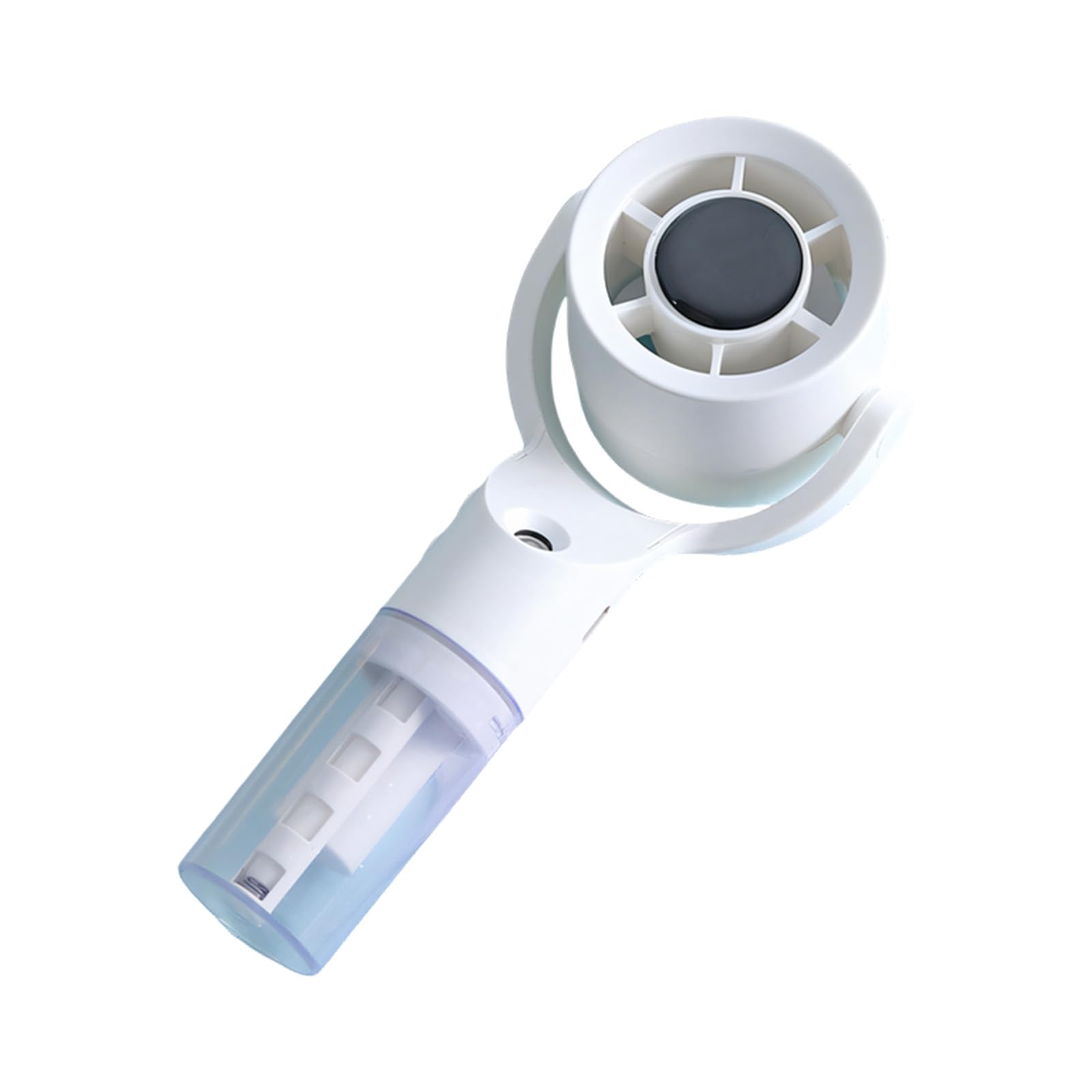 TAZIZI Portable 3 Speed Handheld Fan Travel Home Camping Outdoor Rechargeable Water Sprayer Misting Small