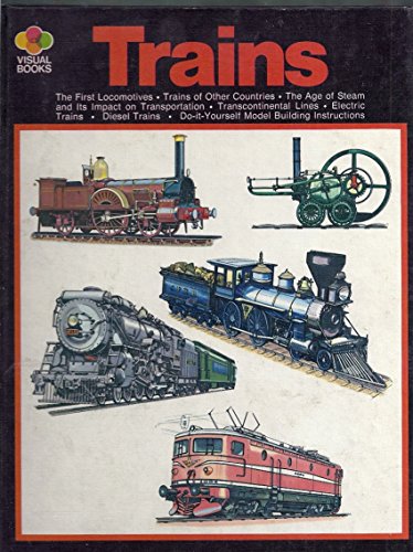 Trains-Visual Books B000H0BYOE Book Cover