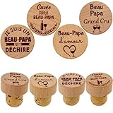 ERNESTINE - Lot 4 bouchons beau papa fête des pères - cadeau...