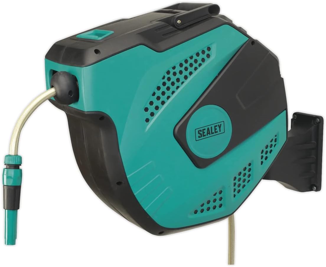 Sealey 30m Auto-Rewind Control Garden Hose Reel - RWH30
