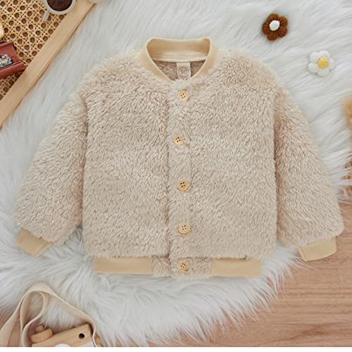 Jongens Jassen Met Bont Peuter Kinderen Kinderen Baby Jongens Meisjes Solide Koraal Fleece Vest Jas Bovenkleding Outfits Kleding Vest Jongens 80 - Afbeelding 5
