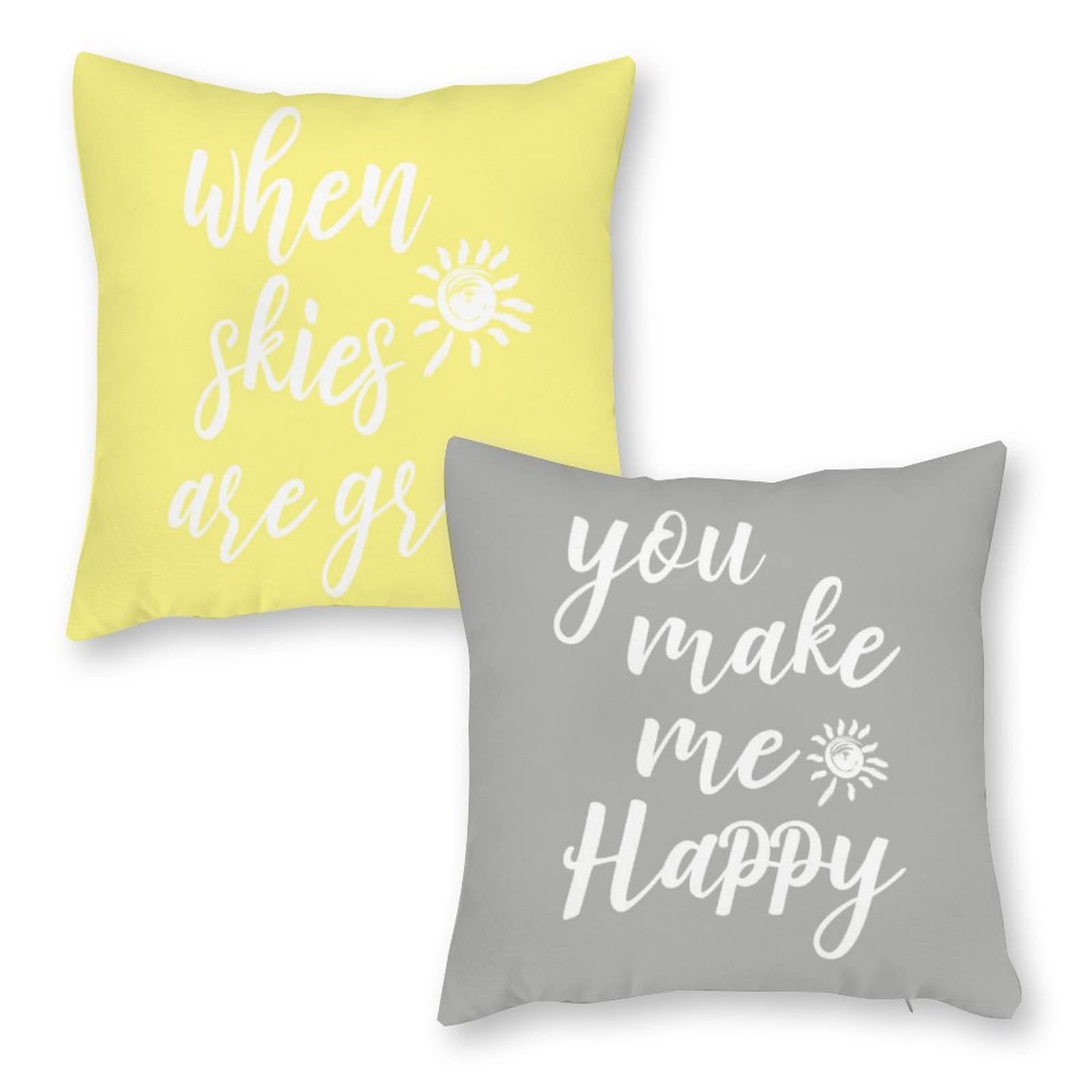 Housses de coussin You are My Sunshine pour décorer votre canapé de salon