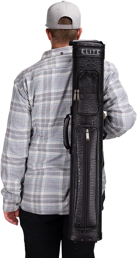 Elite ECCP24 Pool Cue Case - Black