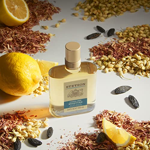 Stetson Cooling Moisture After Shave By Scent Beauty - Cooling Moisturizer For Men - Earthy, Woody, Casual And Masculine Aroma With Fragrance Notes Of Citrus, Lavender, And Sage - 3.4 Fl Oz #TOP5