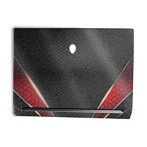 MightySkins Glossy Glitter Skin Compatible with Alienware M15 R7 (2022) Full Wrap Kit - Hex Rays | Protective, Durable High-Gloss Glitter Finish | Easy to Apply & Change Styles | Made in The USA