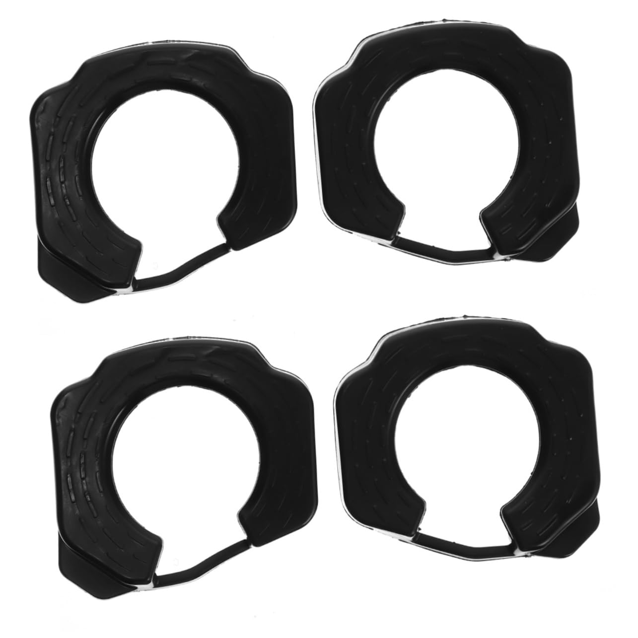 BESPORTBLE 2 Paia Di Tacchetti Autobloccanti Pedali Pedali Bici Auto- Per Forniture Coperture In Gomma Per Biciclette Strada Scarpe Montagna Per Biciclette Tacchetti Protettivi