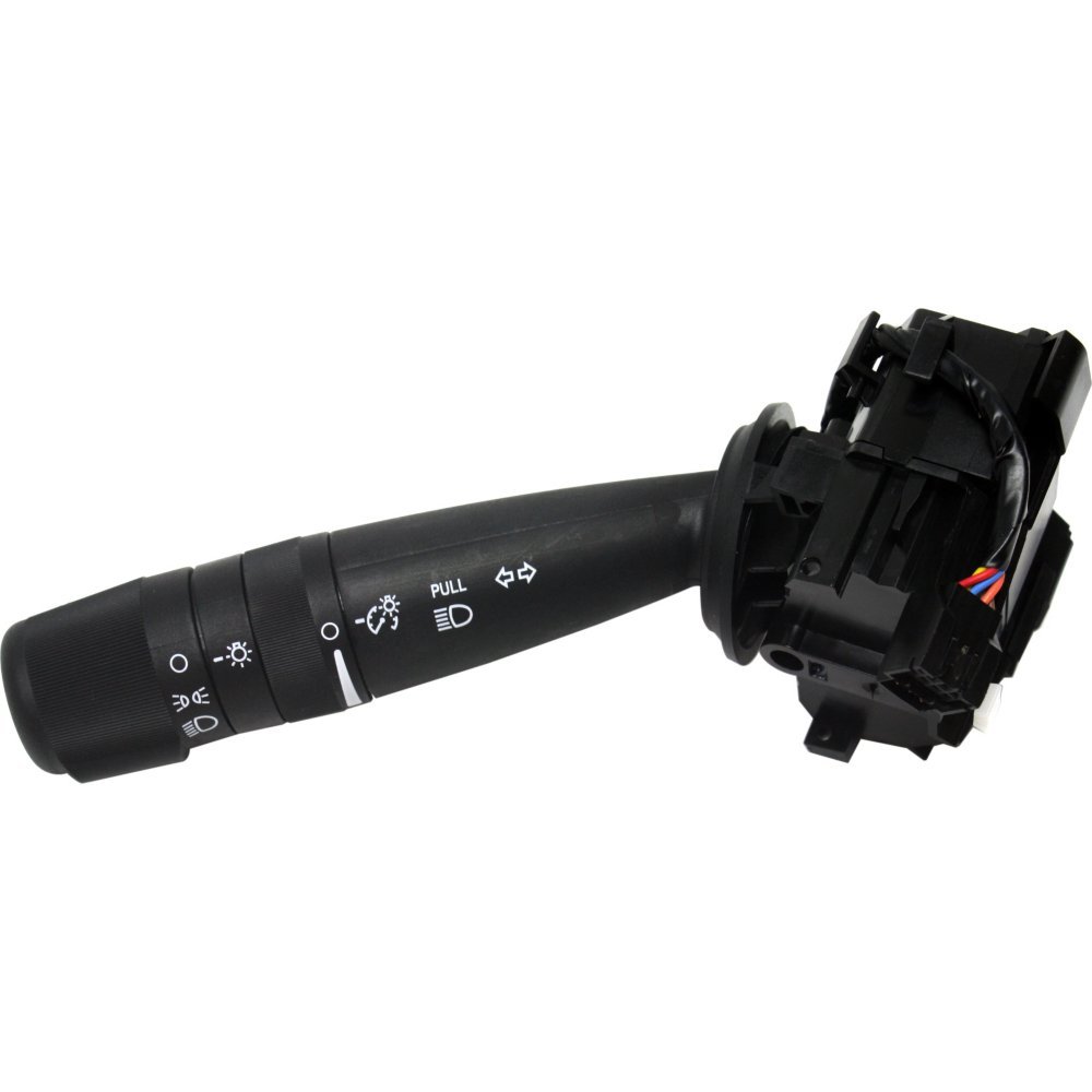Evan Fischer Turn Signal Switch Headlight Beam Headlight Dimmer Compatible with Jeep Grand Cherokee 2005-2007 For Models without Fog Lights and Auto Headlight Control Replaces # CBS1218