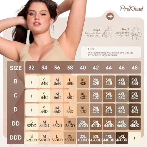 Image of ProKloud Jelly Bras for Women Plus Size Push Up Support Bra No Underwire