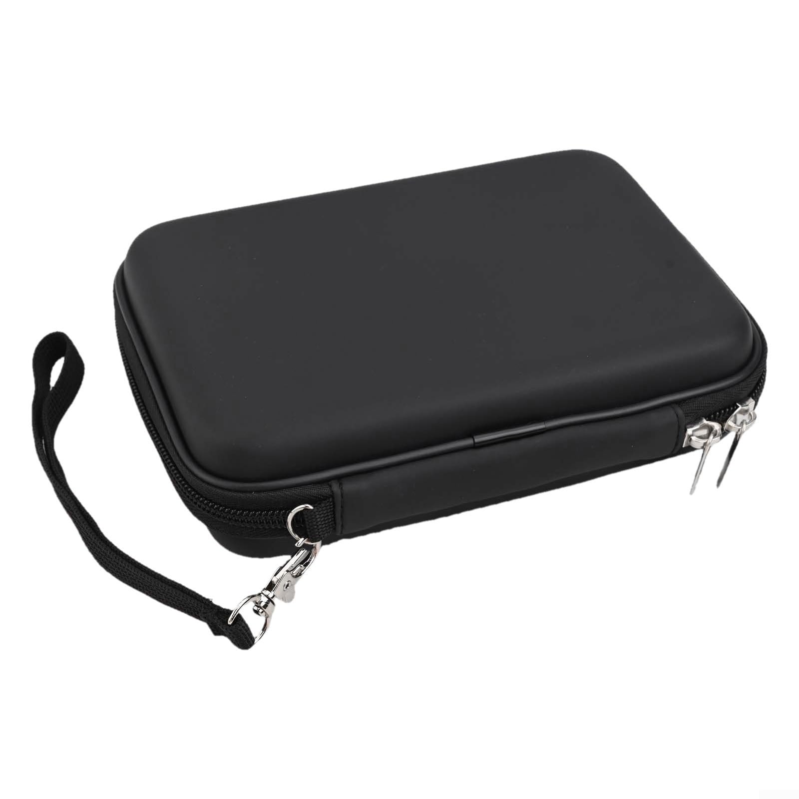 Darts Carrying Case Hard EVA Storage Bag, Portable Darts Case With EVA Material And Inner Support Base - Fits Steel Tip, Soft Tip, Plastic Tip Darts - Black, 19X13x5cm