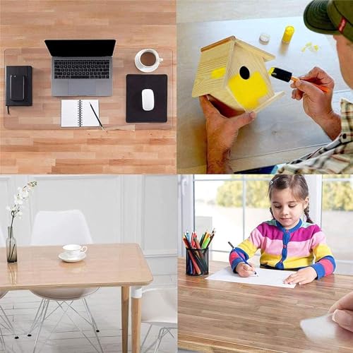 Tapis de table en plastique résistant pour commode et bureau