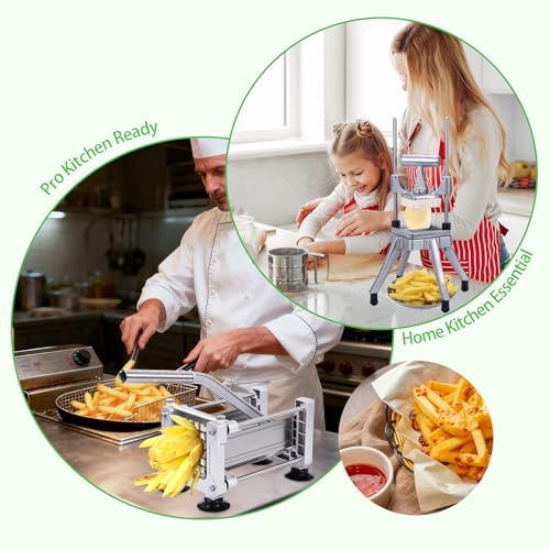 Image of 1 /2 inch Vegetable Chopper Blade Replacement, Food-Grade 304 Stainless Steel Dicer Blade for Commercial Vegetable Chopper, Sharp & Durable French Fry Cutter Blade, Easy Clean, Fits Most Chopper Models