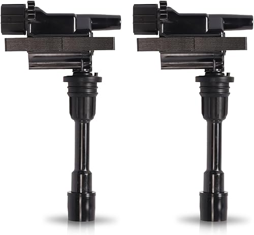 ENA Juego de 2 bobinas de encendido 2.0L L4 compatibles con Mazda 2001 2002 2003 Protege, 02 03 Protege5 2.0 bobinas de repuesto para UF407 C1340