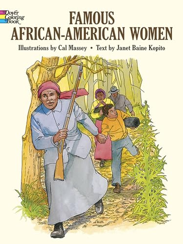 Famous African-American Women (Dover Black History Coloring