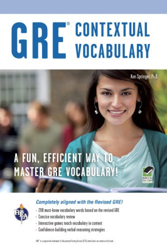 GRE Contextual Vocabulary (GRE Test Preparation): 9780738609034 ...