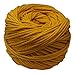 Macrame Cord Mustard 4mm X 110m(About 120 yd) Natural Virgin Cotton Handmade Decorations Macrame Wall Hangings Plant Hanger Crocheting Bohemia Dream Catcher DIY Craft Knitting - Soft Mustard String