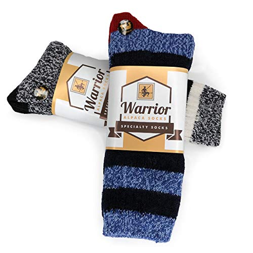 WARRIOR ALPACA SOCKS - Unisex Base Camp Alpaca Wool Hiking Socks for Men & Women4