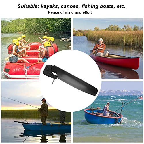 Kayak Rudder, Canoe Boat Rudder, Fishing Watercraft Canoe Boat Rudder, Replacement Parts Foot Control Steering System Kayak Accessories with Control Line Kit for Angling Boat (45mm pin) - Thumbnail 3