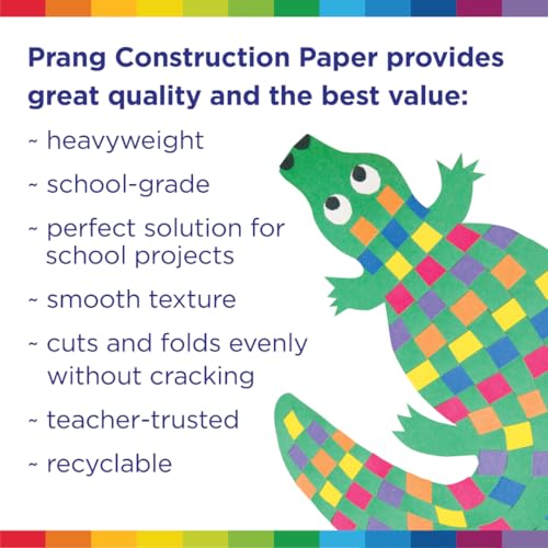 Image of Prang Construction Paper, 9 inch x 12 inch, Hot Pink, 50 /Pack, 1 Pack | Formerly SunWorks, P9103