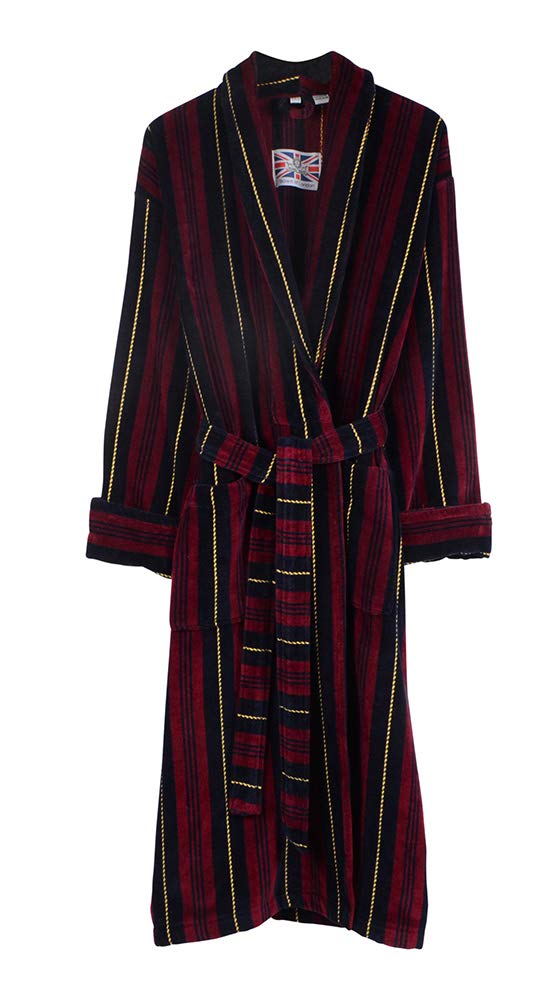 Men's British Bathrobe The Marchand 4XLarge Red for sale Katy, TX
