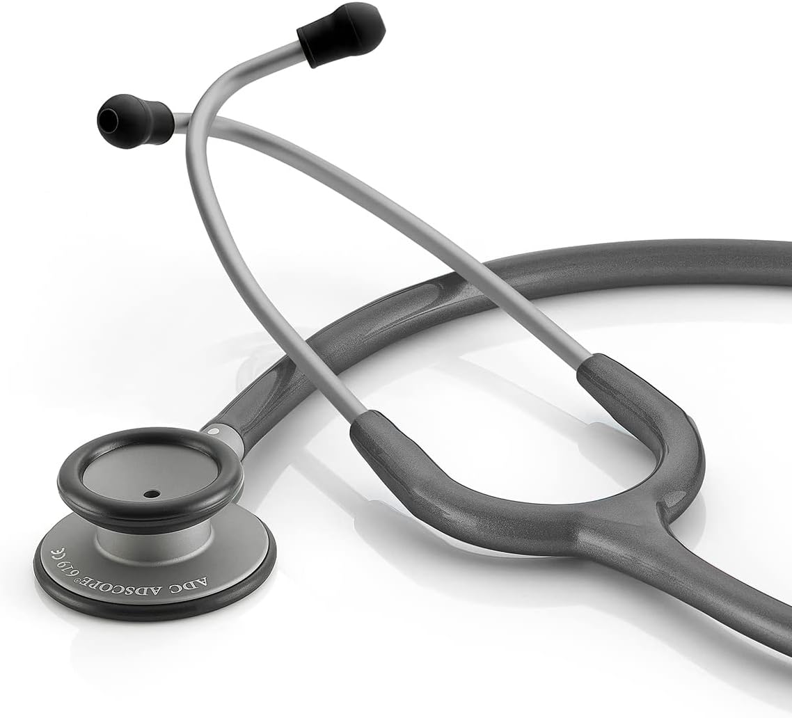 Adscope 619 - Ultra-lite Clinical Stethoscope - Smoke