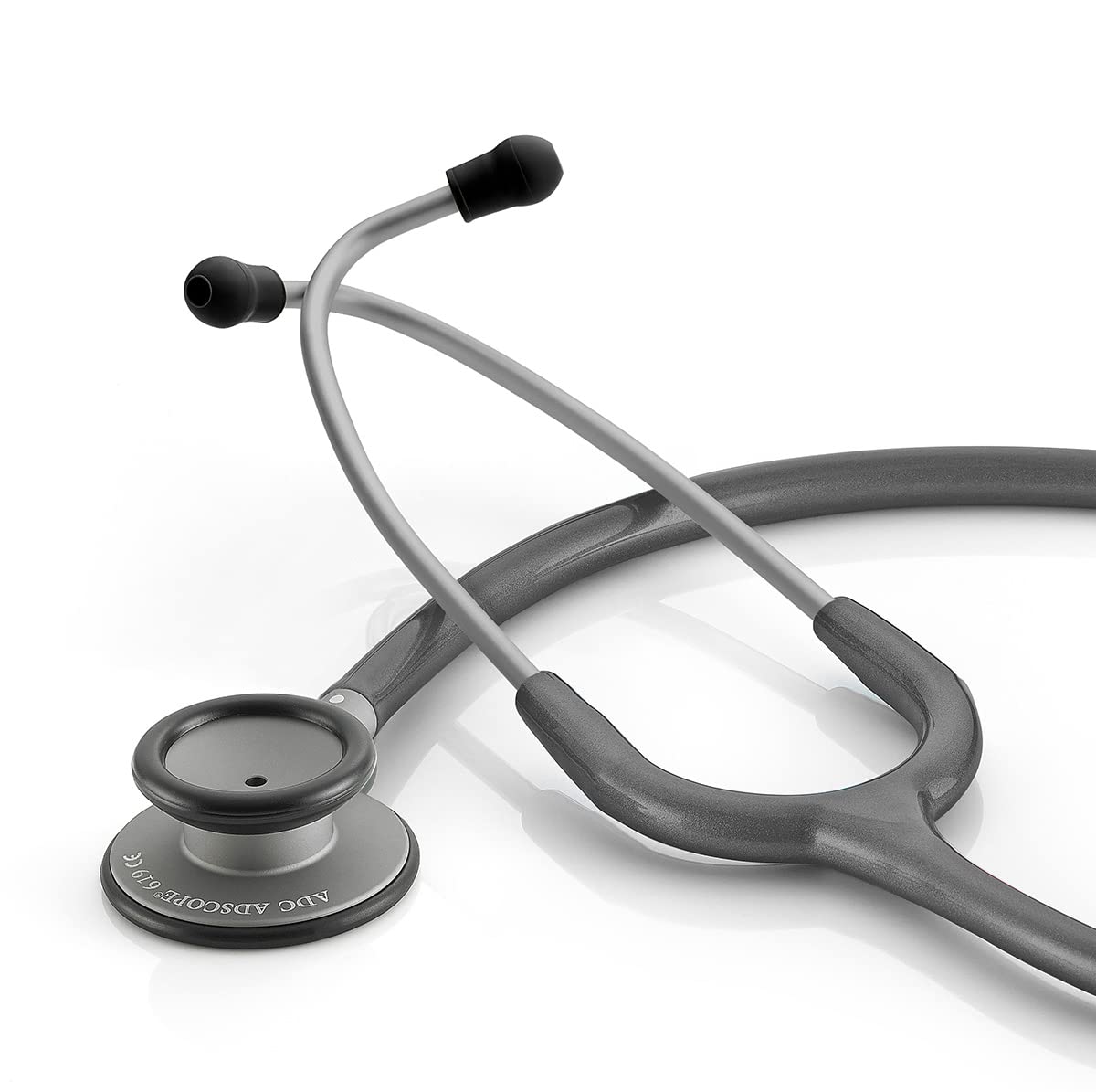 ADC Adscope 619 - Ultra-lite Clinical Stethoscope - Smoke