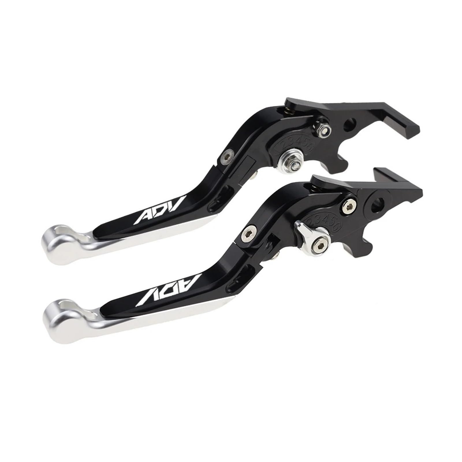 Yxbswbjd 17 Aluminum Alloy Folding Brake Lever For Adv350 Motorcycle Folding Extendable Brake Clutch Levers(17)