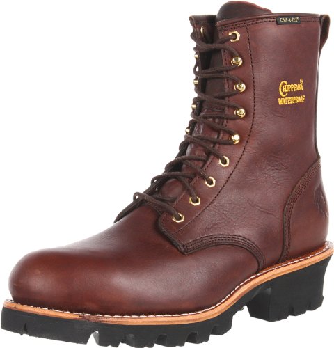 Chippewa Men's 73060 8" Waterproof Insulated Steel Toe Logger,Briar Oiled,11 M US
