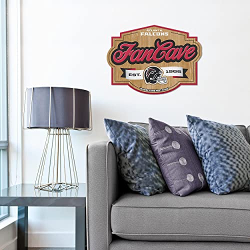 Image of YouTheFan NFL Atlanta Falcons FanCave Wall Art