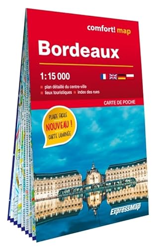 Bordeaux 1/15.000 (carte poche format laminée - plan de ville) (Carte Poche laminée Comfort! M)