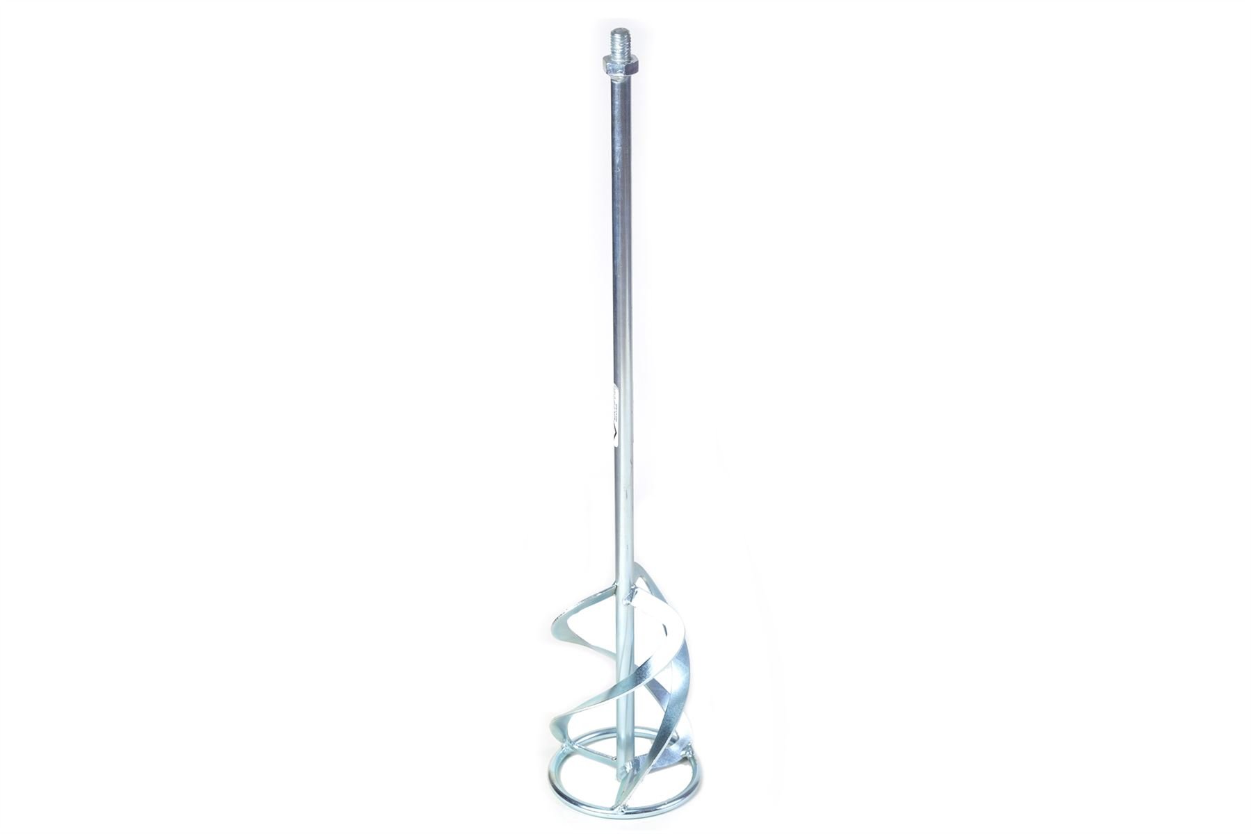 M14 mixing paddle mixer 120x600mm 3 Blade Threaded shank Galvanised Positive