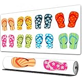 EOMKSE Mauspad Verlängertes großes Mauspad Schreibtischauflage,genähte Kanten Mauspad,Gummibasis,Grafische Vintage-Reihe von Besichtigungen berühmter Schlösser der Welt, Vekto,Gaming-Mauspad,40x75 cm