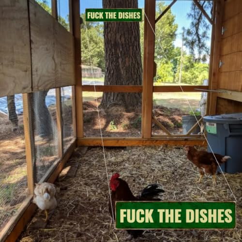 Funny Aluminum Tin Sign Rustic Green Vintage Wall Decor 16x4 Inch - image 5