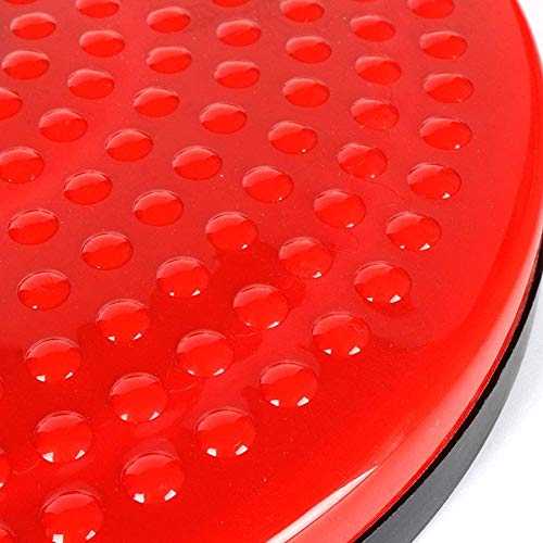 Angleliu Twisting Waist Disc, Body Shaping Twisting Waist Aerobic Machine Rotating Board Female Twister Exercise Fitness Slim Sports Equipment (Big Round Beads(Blue))