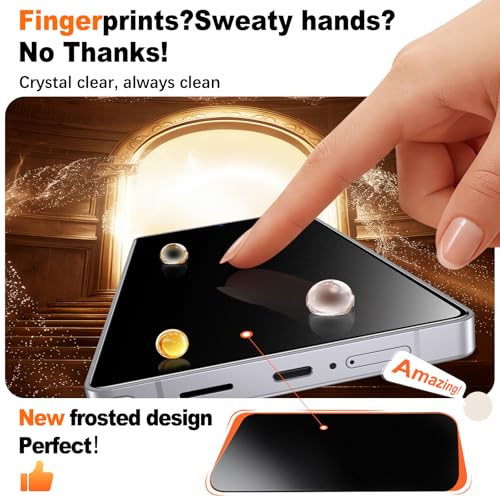 Image of UniqueMe 2 PACK for Samsung Galaxy S25 Ultra Matte Privacy Screen Protector