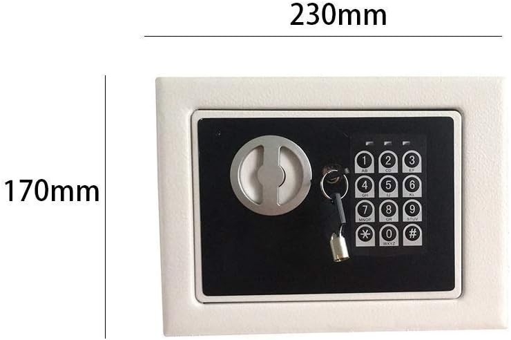 Digital Electronic Safe, Fireproof Wall-mounted Safe for Currency Jewelry, Cash Inventory
