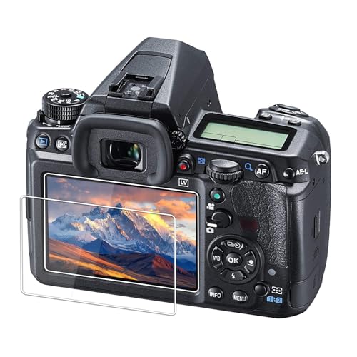 kinokoo Película de vidrio templado para Pentax K 3/K 3 Mark II Crystal Clear Film Protector de pantalla Pentax sin burbujas/antiarañazos (paquete de 2)