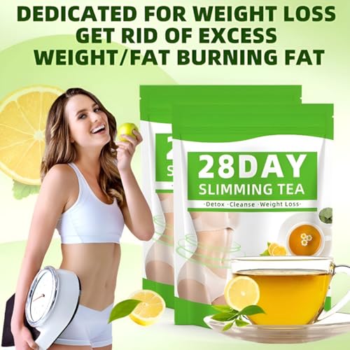 28 Days Detox Tea - Natural Herbal Tea For Gentle Body Cleansing, Daily Detox Support With Premium Herbs(1PCS)