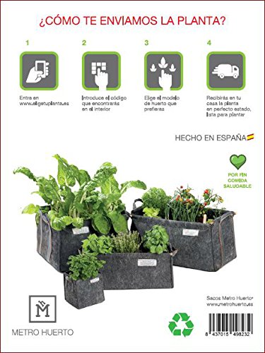 Experiencia Huerto Urbano Saco Tomatero + Plantas ECO: Amazon.es ...