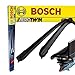 Produktbild 3 397 118 922 Bosch Wischerblättersatz Scheibenwischer Wischblatt Aerotwin Retrofit Vorne SET A922S 500/500 mm
