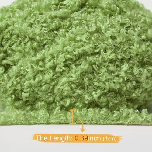 Pretty Jolly 2 Skeins Teddy Fur Yarn, Super Soft, Chunky & Fluffy, Faux Fur - Image 4