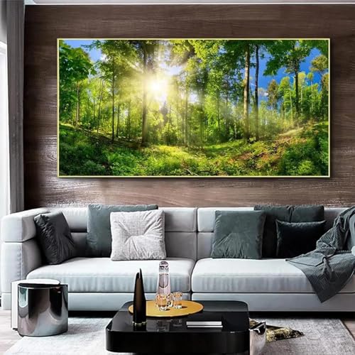 Affiches de forêt d'automne KEBIA 50x100 cm décoration murale sans cadre