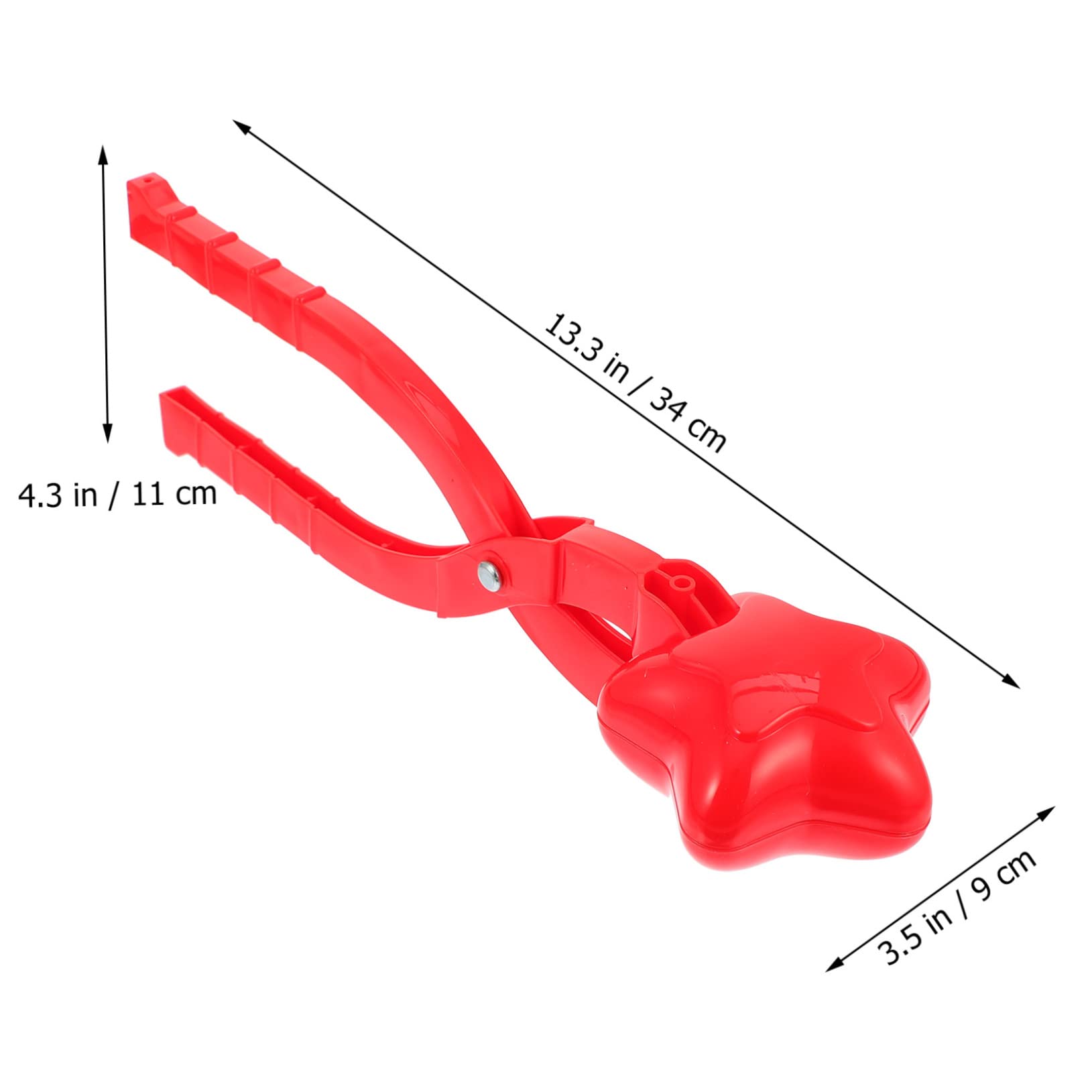 Making Tool Boys and Girls Clamp Winter Outdoor Game Toy Comfortable to Hold Handle Random Color