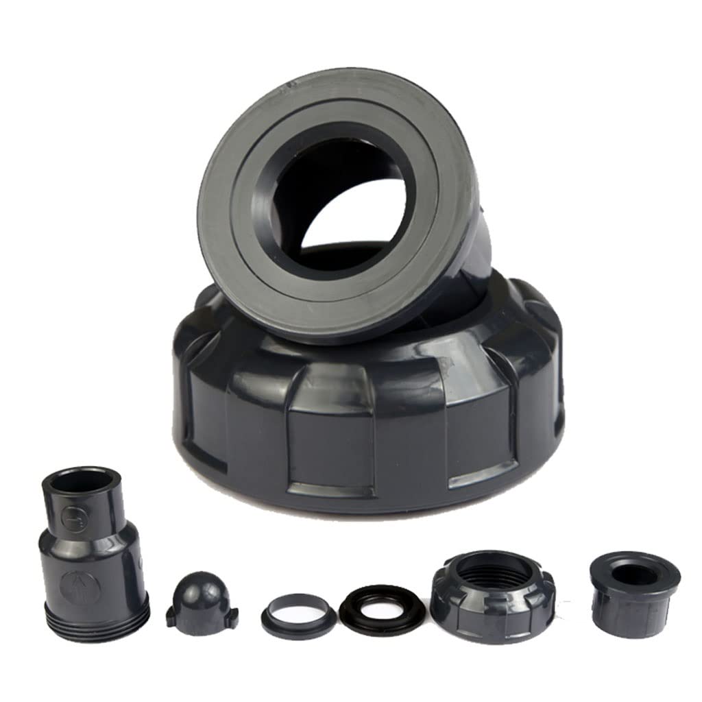 Válvula de retención - 1 pieza 20 25 32 40 50 mm Válvula de retención, accesorios de tubería de PVC Piezas del sistema de plomería Conector de tubo de agua Tubería de agua Valor UPVC sin retorno (tama