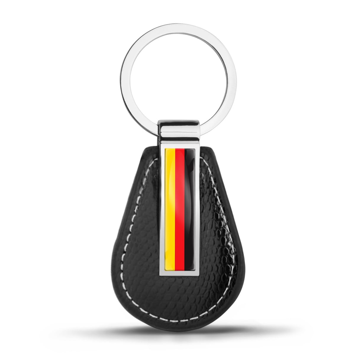 Biomar Labs Unisex Multicolour Metal Keyring With 3D Domed Sticker Key Chain Men Women Kk