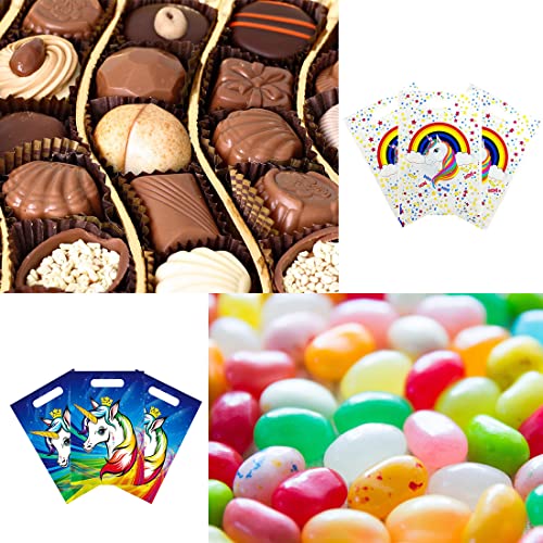 Reccisokz 40 pezzi Borsa regalo unicorno Borsa